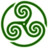 Green Wheeled Triskelion 1 Icon
